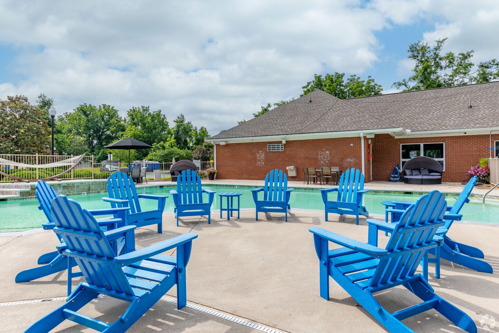 Pool deck